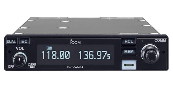 iCom A220 TSO VHF Air band transceiver – Freeway
