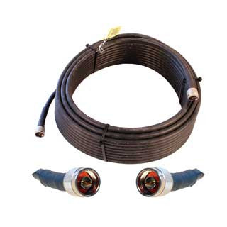 Cable 30' LMR400 eqiv. ultra low loss cable (N male - N male ends) - Freeway Communications - Canada's Wireless Communications Specialists