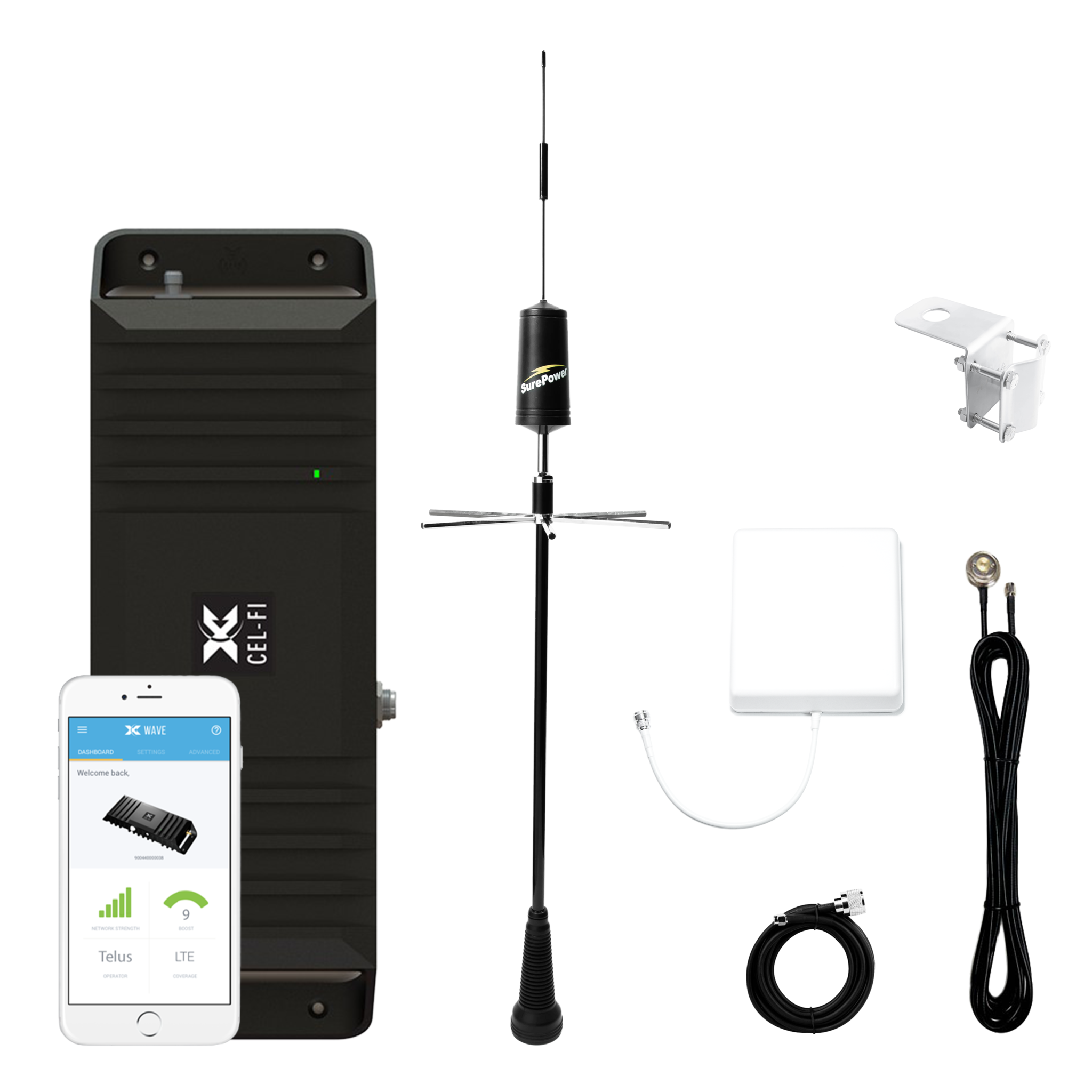 Cel Fi External 4g Antenna For Smartphone Cel-Fi GO RV MARINE