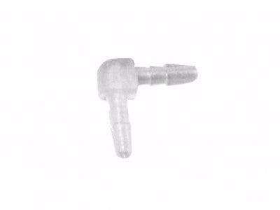 Replacement clear elbow for QD acoustic tubes (clear) - Freeway Communications - Canada's Wireless Communications Specialists