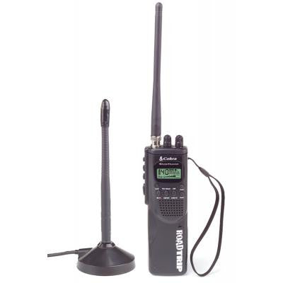 Cobra HH ROAD TRIPHand Held 40 Channel CB Radio with Mobile Antenna, - Freeway Communications - Canada's Wireless Communications Specialists